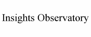 insights observatory