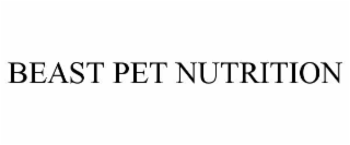 beast pet nutrition
