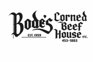 bode's  corned beef house est. 159 453-1883 inc.