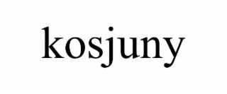kosjuny