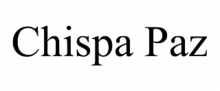 chispa paz