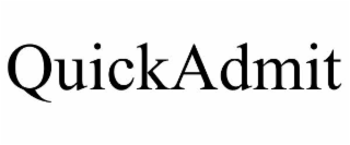 quickadmit