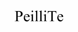 peillite
