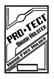 pro.tect hands free holder brush holster