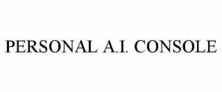 personal a.i. console