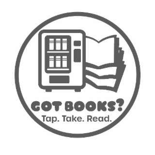 got books? tap. take. read.