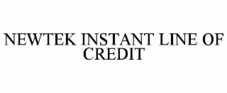 newtek instant line of credit