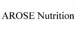 arose nutrition