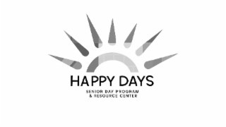 happy days senior day program & resource center