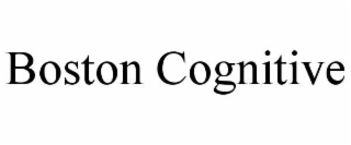 boston cognitive
