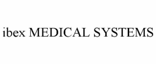 ibex medical systems
