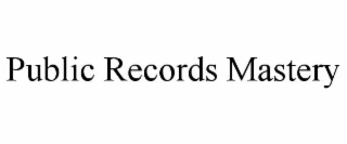 public records mastery