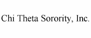 chi theta sorority, inc.