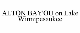 alton bay'ou on lake winnipesaukee