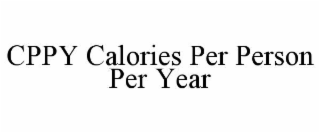 cppy calories per person per year