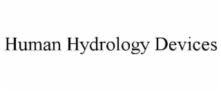 human hydrology devices