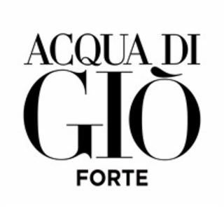 acqua di gio forte