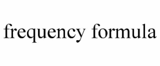frequency formula