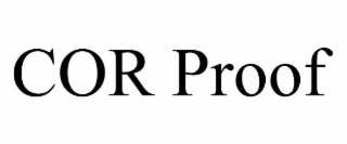 cor proof