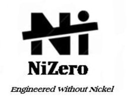 ni nizero engineered without nickel