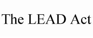 the lead act