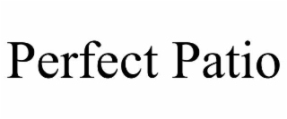 perfect patio