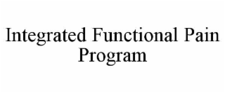 integrated functional pain program
