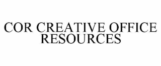 cor creative office resources