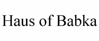haus of babka
