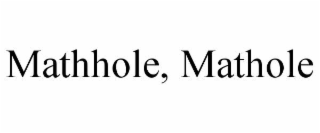 mathhole, mathole