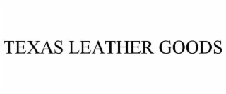 texas leather goods