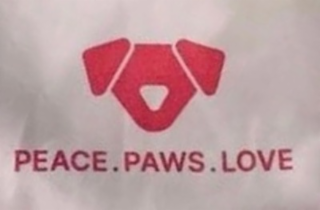 peace. paws. love.
