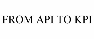 from api to kpi