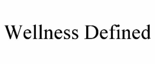 wellness defined
