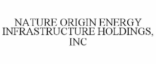 nature origin energy infrastructure holdings, inc