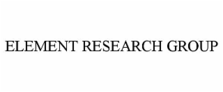 element research group