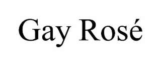 gay rosÉ
