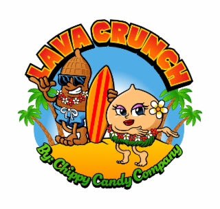 lava crunch chippy candy company