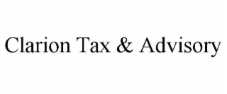 clarion tax & advisory