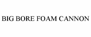 big bore foam cannon