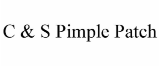 c & s pimple patch