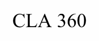 cla 360