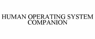 human operating system companion
