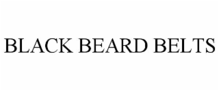 black beard belts