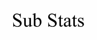 sub stats