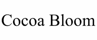 cocoa bloom