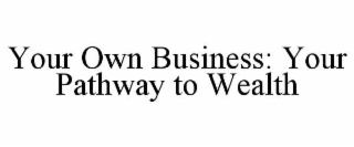 your own business: your pathway to wealth
