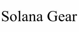 solana gear
