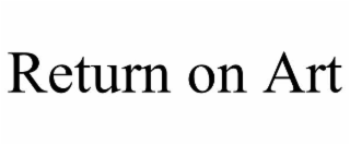 return on art