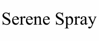serene spray